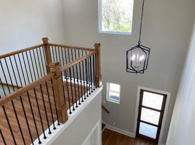 Aerial View Of Entry Foyer
