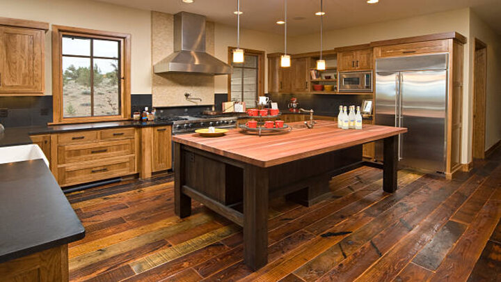 Rustic kitchen style