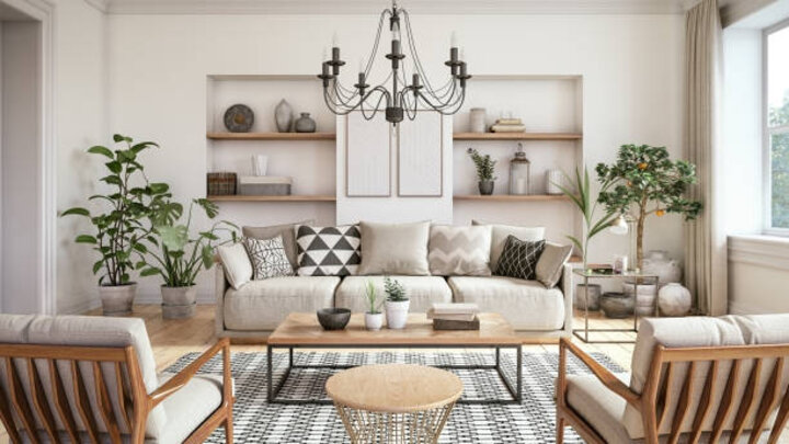 Scandinavian living room style